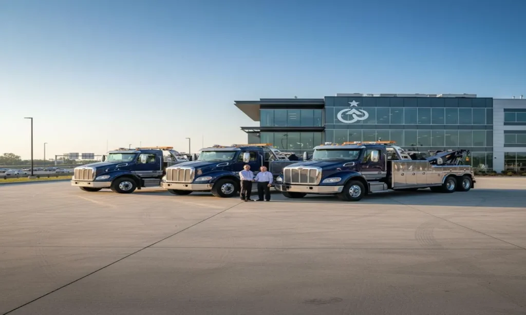 Tow truck insurance providers protecting towing businesses, recovery vehicles, customer vehicles, and commercial roadside operations.
